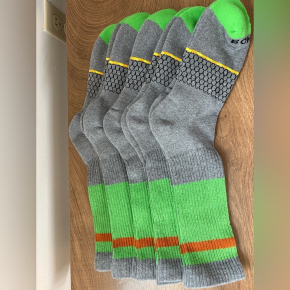 Bombas 5 Pack Crew Socks Size:L - Picture 1 of 3